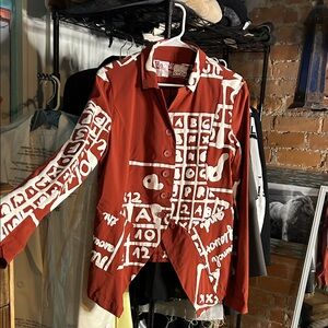 Rundholz Black Label Graphic Blazer size Small